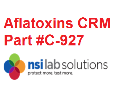 Chất chuẩn (CRM) độc tố nấm ( Aflatoxins) mix 4 thành phần B1, B2, G1, & G2 nồng độ 25ppm trong acetonitrile, Hãng NSI, USA